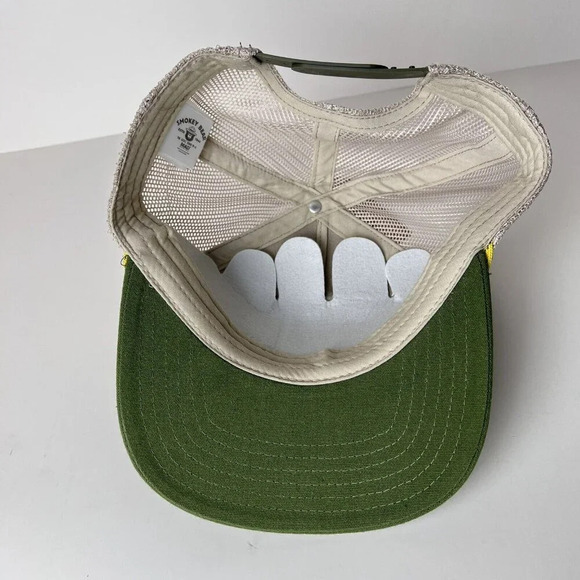 Smokey The Bear Rope Hat Green Snapback Mad Engine Adjustable Official Licensed - Picture 6 of 6